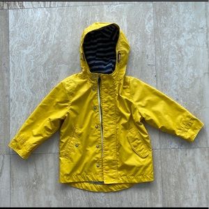 jersey lined raincoat